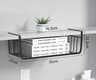 Under Shelf Hanging Storage Basket For Kitchen Closet Desk And Dorm 7