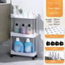 Slim Rolling Storage Cart Multi Tier Narrow Space Organizer 6