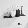 Rustproof Aluminum Floating Shelf Wall Mounted Bathroom Shelf Shower Organizer 4