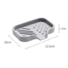 Silicone Sink Tray Self Draining Sink Caddy Soap And Sponge Holder 5