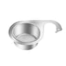 Stainless Steel Swan Sink Strainer Basket And Kitchen Sink Organizer 0