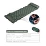 TARKA Inflatable Camping Mat With Pillow BuiltIn Pump SelfInflating Air Mattress For Outdoor Hiking 6