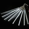LED Meteor Shower Rain Lights Waterproof Falling Raindrop Fairy String Light For Christmas Holiday  5