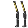 New COB Foldable Flashlight 7 Mode Magnetic USB Rechargeable LED Work Light With Hanging Hook 1200m