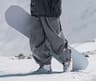 Ski Pants Waterproof Loose Fit For Men Women Wear Resistant Ski Pants Professional Double Board Sin