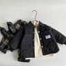 Winter Kids Jacket Boys Denim Patchwork Korean Style Casual CottonPadded Children Clothes Thickened 5