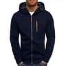 Mens Jacquard Hoodie Premium Fleece Pullover Brand Hooded Sweatshirt For Men Comfort Fit Streetwear 10
