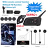 Motorcycle Bluetooth Helmet Headset MOTO Communicator Interphone For 6 Riders IP65 Waterproof 6