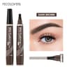 Waterproof 4Tip Eyebrow Pen  LongLasting Natural HairLike Brow Pencil 6