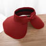 UV Protection Beach Straw Hat For Women Foldable Wide Brim Bowknot Visor Sun Hat For Travel  Summer 12