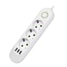 2500W Power Strip with AC Outlet  USB Ports Multiprise Extension Cord Fast Charging  Surge Prote