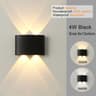 Modern LED Wall Sconces Up Down Wall Mount Lights White Indoor Outdoor Lamp For Bedroom Living Room 5