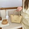 Woven Beach Bag For Women Straw Crossbody Summer Vacation Purse 5