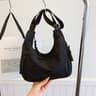 Minimalist Dumpling Shoulder Bag Chic Large Capacity Tote Bag For Women 4