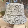 Luxury Leopard Print Wide Brim Sun Hat With Sparkling Rhinestone Detail Chic Leopard Print Bucket H 6