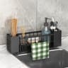 Space Saving Self Draining Sink Organizer  Kitchen Sponge Holder Rack 5
