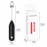 Electric Handheld Egg Beater  Handheld Milk Frother Fast Electric Egg Beater For Cream Coffee  Baki 7