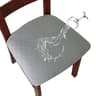 Waterproof Elastic Dining Chair Seat Cover Removable  Washable Cushion Protector 8