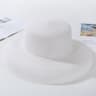 Elegant Wide Brim Straw Sun Hat Packable Beach Panama Hat For Women 7