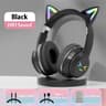 Cat Ear Wireless Earbuds With RGB Glow Bluetooth 53 Gaming Headset And Mic 9
