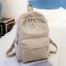 Personalized Corduroy Student Backpack Classic Anti Theft School Bag For Teens 6