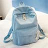 Personalized Corduroy Student Backpack Classic Anti Theft School Bag For Teens 7