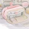 Large Capacity Multi Compartment Pencil Case Organizer For School And Office 6