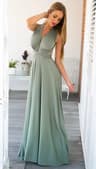 Convertible Boho Maxi Red Dress Sexy Women Multiway Wrap Bandage Long Dress For Club Party Bridesma 3