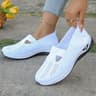Womens Casual Shoes Womens Shoes Solid Color Breathable Sports Shoes Lightweight SoftSoled Walking