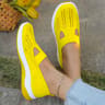 Womens Casual Shoes Womens Shoes Solid Color Breathable Sports Shoes Lightweight SoftSoled Walking