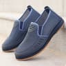 Mens Summer Breathable Mesh SlipOn Shoes Lightweight Canvas Comfort Shoes For Dad  Elderly Orthoped 1