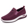 Knitted Breathable Womens Shoes Spring And Summer Sports Running Shoes Casual Platform Work Shoes 8