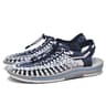Fashion Handmade Weaving Design Summer Men Sandals Outdoor Couples Sandals Breathable Casual Flat B 12