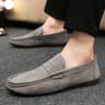 Mens Loafers Lightweight Breathable Canvas Slip On Lazy Shoes Designer Inspired Flat Shoes Comforta