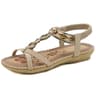 Bohemia Style Womens Gemstone Sandals Low Heel Beach Sandals For Women Comfortable Summer Sandal Sh 5