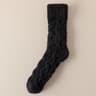 Mens Thick Warm Winter Socks HighQuality Coral Fleece Thermal Cozy Middle Tube Fluffy Sleeping Sock 6