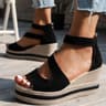 Open Toe Platform Wedge Sandals For Women Casual Zipper Fish Mouth Shoes Lightweight Non Slip Desig 6