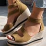 Open Toe Platform Wedge Sandals For Women Casual Zipper Fish Mouth Shoes Lightweight Non Slip Desig 7