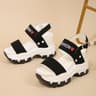 Chunky High Heels Sandals For Women Fashion Platform Wedges Summer Beach Shoes 8