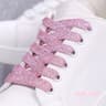 Shiny Flat Glitter Shoelaces Gold Silver Colorful Shoe Strings Athletic Running Sneakers Laces For  17