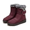 Womens Snow Boots Soft Ankle Platform Shoes Waterproof Winter Boots Solid Women Shoes 8