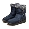 Womens Snow Boots Soft Ankle Platform Shoes Waterproof Winter Boots Solid Women Shoes 6