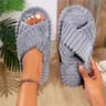 Memory Foam Slippers Women House Shoes Soft Corduroy Fuzzy Bedroom AntiSkid SlideOn Comfort 7