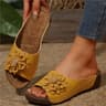 Summer Sandals For Women Stylish Slides Plus Size Wedge Shoes Outdoor Female Footwear 11