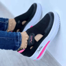 Canvas Sneakers For Women Platform Tennis Shoes Hollow Out Casual Ladies Sport Shoes Female 5