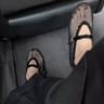 Breathable Mesh Black Ballet Shoes Female Fishnet Sandals Summer Flat Hollow Single Shoe 4