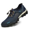 Comfortable SlipOn Sneakers Mens Summer Breathable Hollow Out Mesh Casual Shoes AntiSlip Sport Beij 5