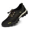 Comfortable SlipOn Sneakers Mens Summer Breathable Hollow Out Mesh Casual Shoes AntiSlip Sport Beij 7