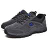 Mens Outdoor Leather Casual Shoes With Warm Fur Sneakers For Women Lace Up Plush Footwear For Winte