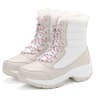 Winter Women Heels Boots Waterproof Platform Ankle Boots Plush Snow Boots Warm Outdoor Short Boots  0